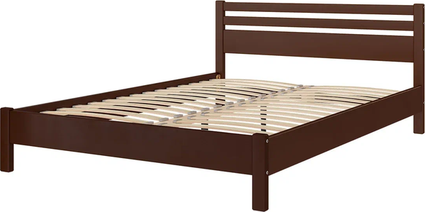 Изображение товара Двуспальная кровать Bravo Мебель Милена 120x200 (орех)