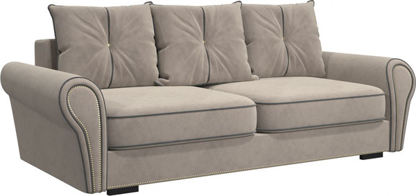 Изображение товара Диван Bravo Мебель Орди-2 Стандарт 2 вариант (бежевый/холодный серый)