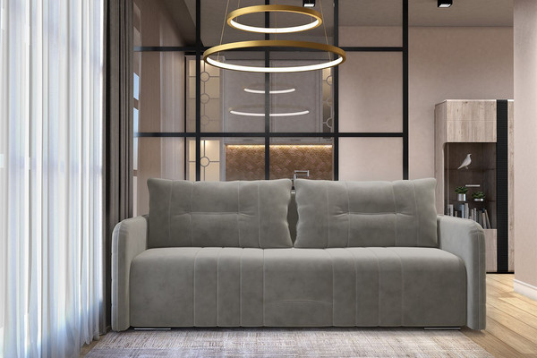 Изображение товара Диван Bravo Мебель Тонга-2 Стандарт 2 вариант (серый)