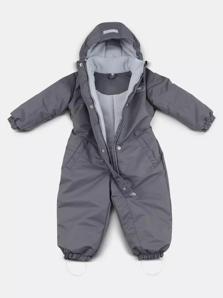 Изображение товара Комбинезон прогулочный детский MOWbaby Eskimo / 158/11-74 (р.74, серый)