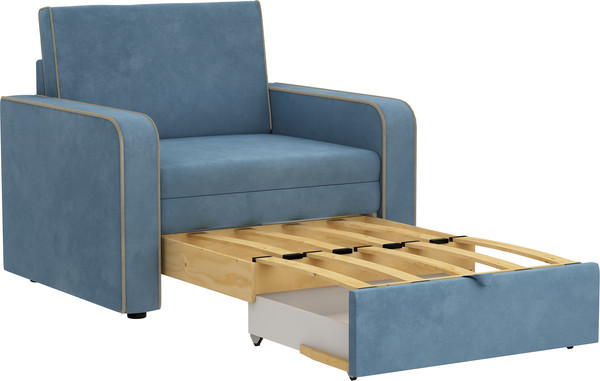 Изображение товара Кресло-кровать Bravo Мебель Марлин 800 Стандарт 5 вариант (джинс/латте)