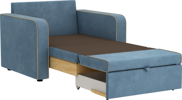Изображение товара Кресло-кровать Bravo Мебель Марлин 800 Стандарт 5 вариант (джинс/латте)