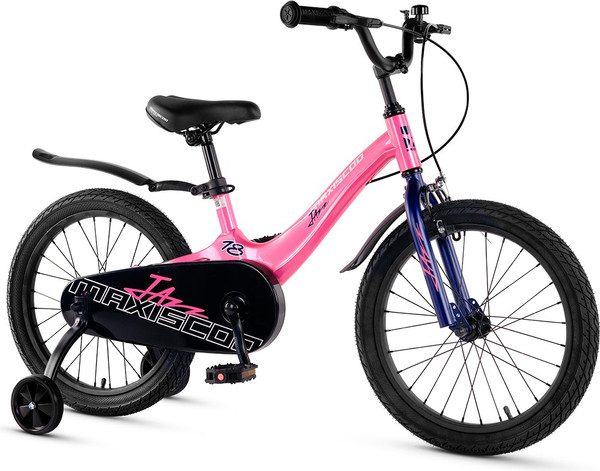 Изображение товара Детский велосипед Maxiscoo Jazz Стандарт 18 2025 / MSC-J1842 (розовый сапфир)