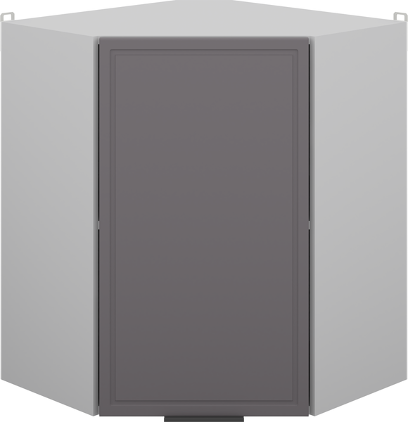 Изображение товара Шкаф навесной для кухни Arvento Корнелия Флок-плюс ВШУ угловой (графит софт)