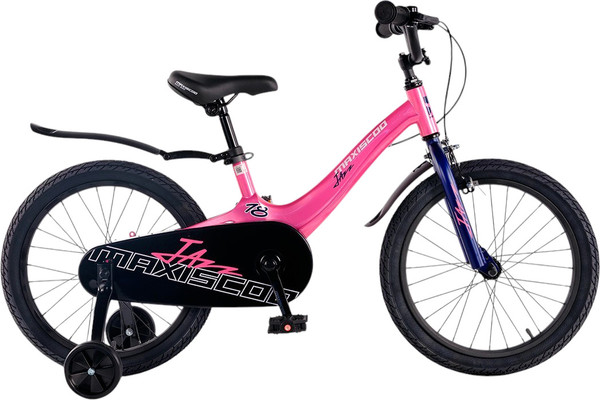 Изображение товара Детский велосипед Maxiscoo Jazz Стандарт 18 2025 / MSC-J1842 (розовый сапфир, разобранный, в коробке)