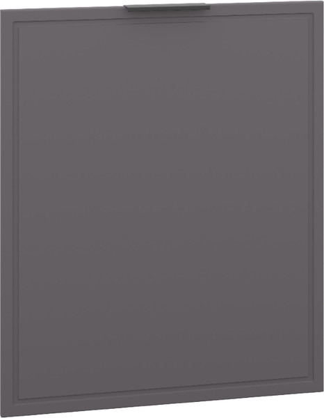 Изображение товара Декоративная панель для посудомоечной машины Arvento Флок 60см (графит софт)