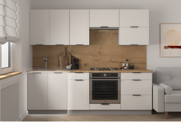 Изображение товара Шкаф под мойку Arvento Корнелия Флок-плюс НШ80м (белый софт)