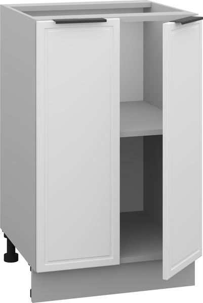 Изображение товара Шкаф-стол кухонный Arvento Корнелия Флок-плюс НШ50р без столешницы (белый софт)