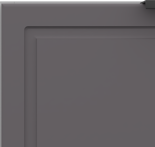 Изображение товара Шкаф-стол кухонный Arvento Корнелия Флок-плюс НШ50р3ш без столешницы (графит софт)