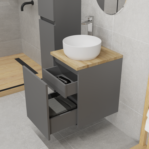 Изображение товара Тумба под умывальник Lauter Mia 40 (графит)