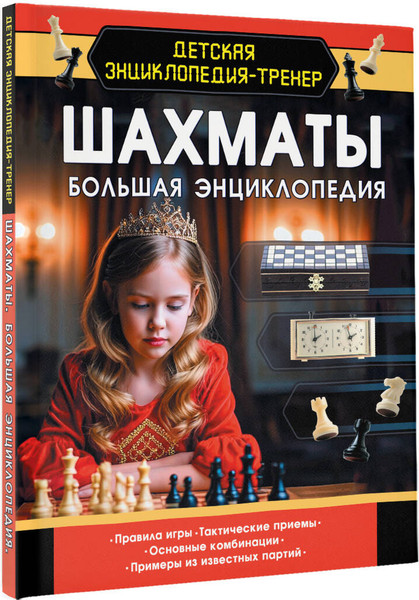 Изображение товара Энциклопедия АСТ Шахматы. Большая энциклопедия, твердая обложка (Смирнов Дмитрий)