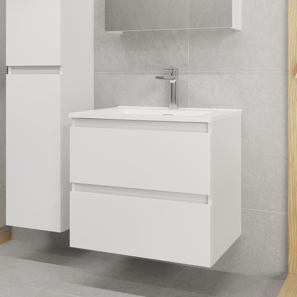 Изображение товара Тумба под умывальник Lauter Mia 60 (белый глянец)