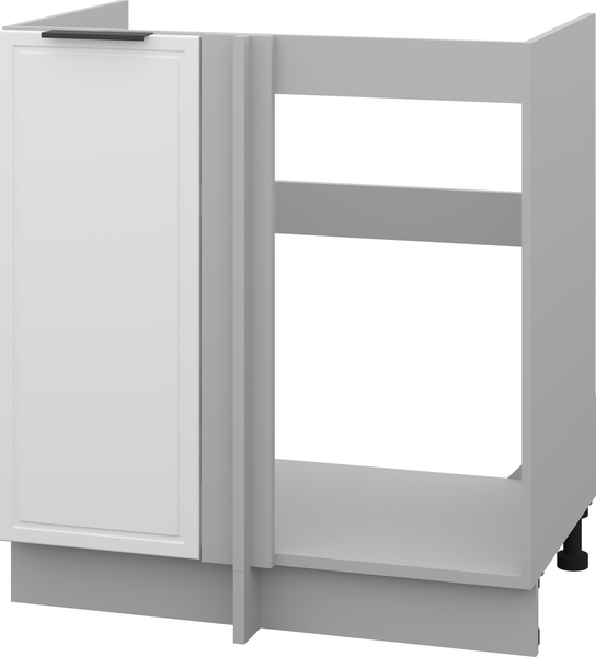 Изображение товара Шкаф под мойку Arvento Корнелия Флок-плюс НШУ-750 угловой без столешницы (белый софт)