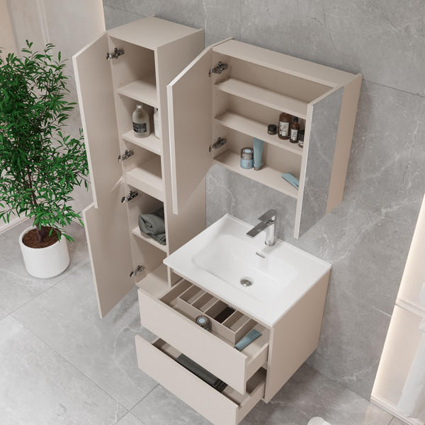 Изображение товара Тумба под умывальник Lauter Mia 60 (кашемир)