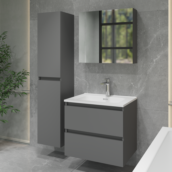 Изображение товара Тумба под умывальник Lauter Mia 60 (графит)