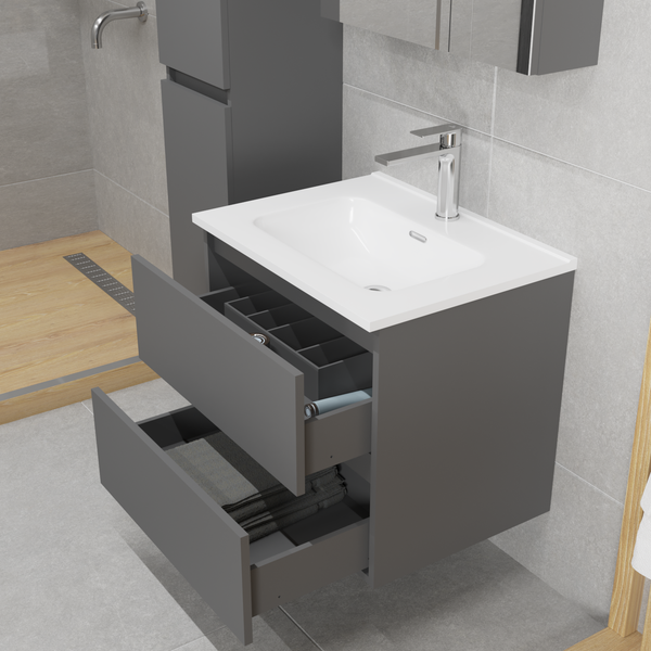 Изображение товара Тумба под умывальник Lauter Mia 60 (графит)