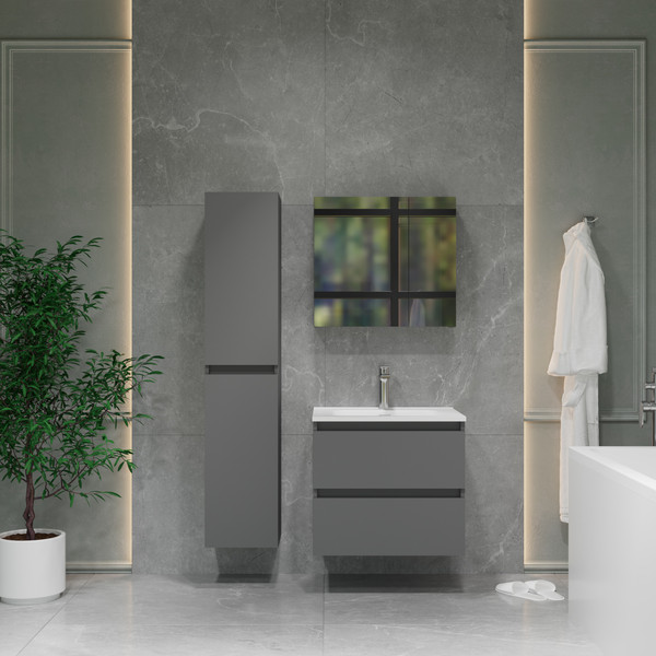 Изображение товара Тумба под умывальник Lauter Mia 60 (графит)