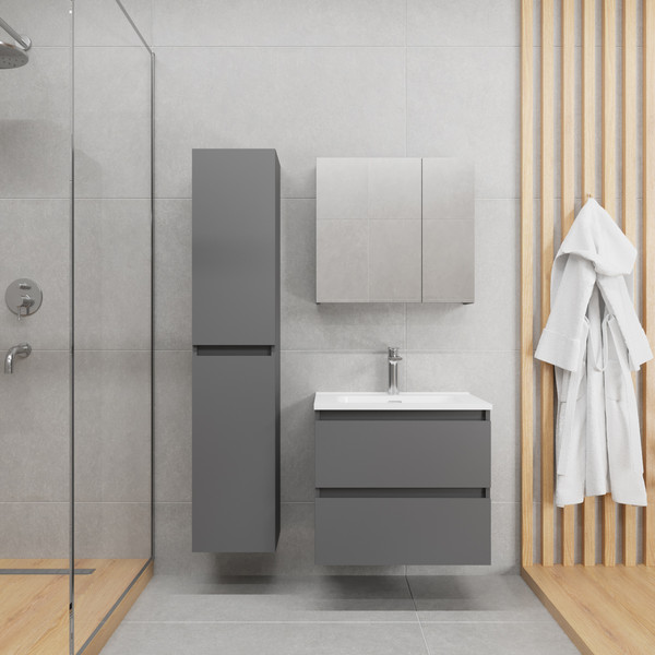 Изображение товара Тумба под умывальник Lauter Mia 60 (графит)