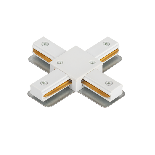 Изображение товара Коннектор для шинопровода INhome X-тип XRB-WH / 4690612060675