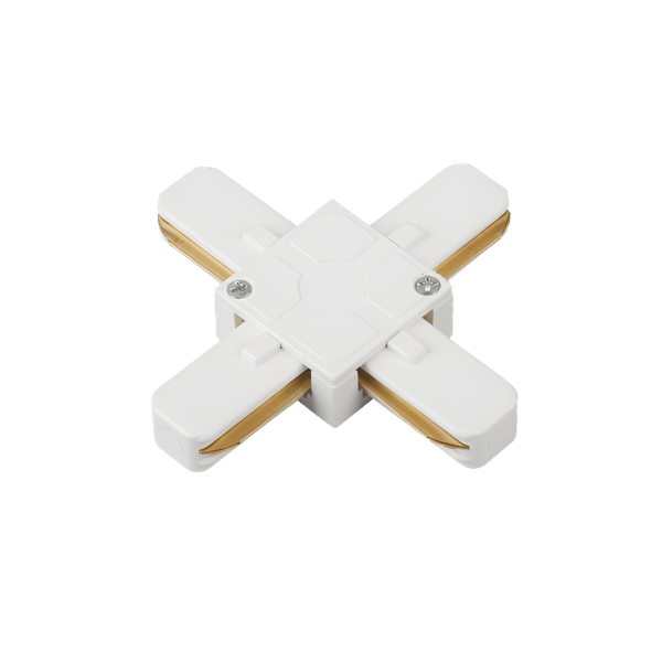 Изображение товара Коннектор для шинопровода INhome X-тип XSB-WH / 4690612060514