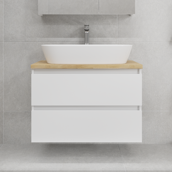 Изображение товара Тумба под умывальник Lauter Mia 80 (белый глянец)