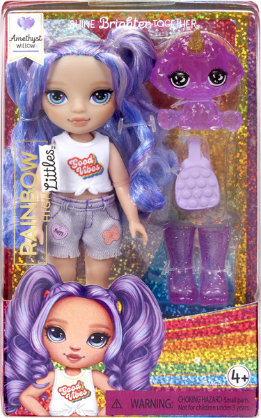 Изображение товара Кукла с аксессуарами Rainbow High Littles. Аметист / 64348 (фиолетовый)