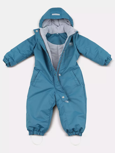 Изображение товара Комбинезон прогулочный детский MOWbaby Eskimo / 158/14-74 (р.74, аквамарин)