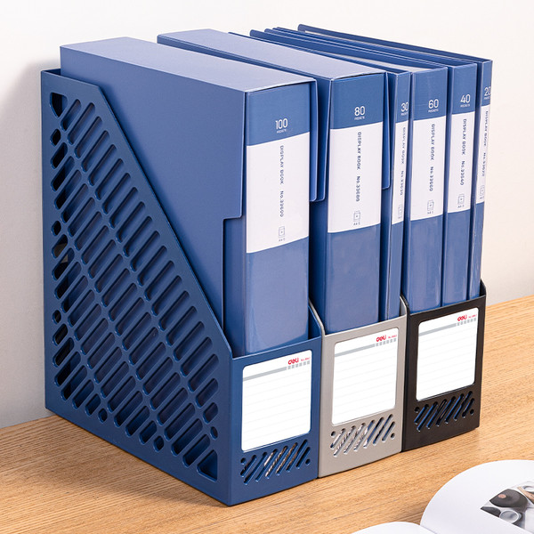 Изображение товара Лоток для бумаг Deli E9842 (синий)