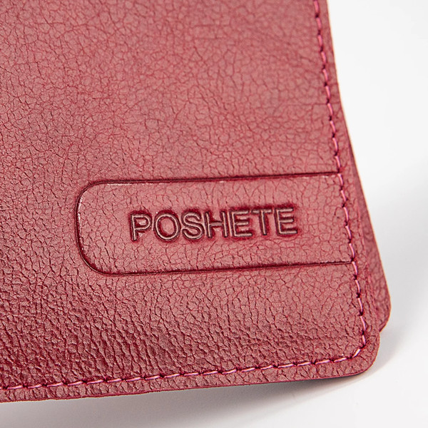 Изображение товара Обложка на паспорт Poshete 604-131-V-K/NP-RED (красный)