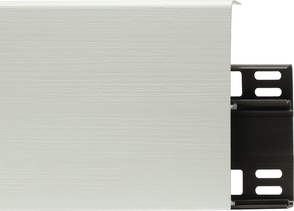 Изображение товара Плинтус LinePlast 100мм LB001+LK002 (белый с тиснением)