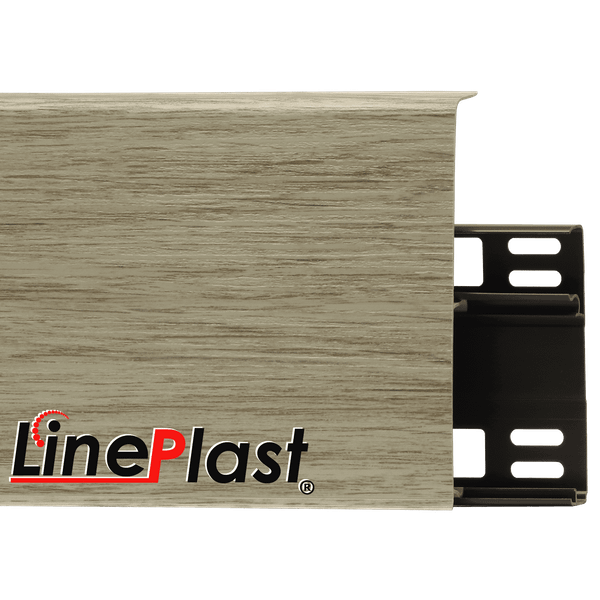 Изображение товара Плинтус LinePlast 100мм LB014+LK002 (павловния)