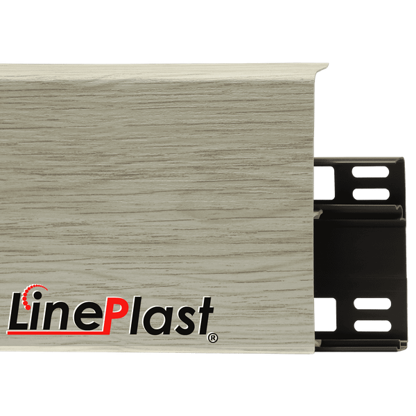 Изображение товара Плинтус LinePlast 100мм LB019+LK002 (тик норд)