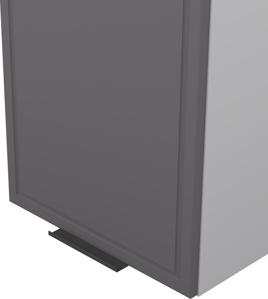 Изображение товара Шкаф навесной для кухни Arvento Корнелия Флок-плюс ВШ40 (графит софт)