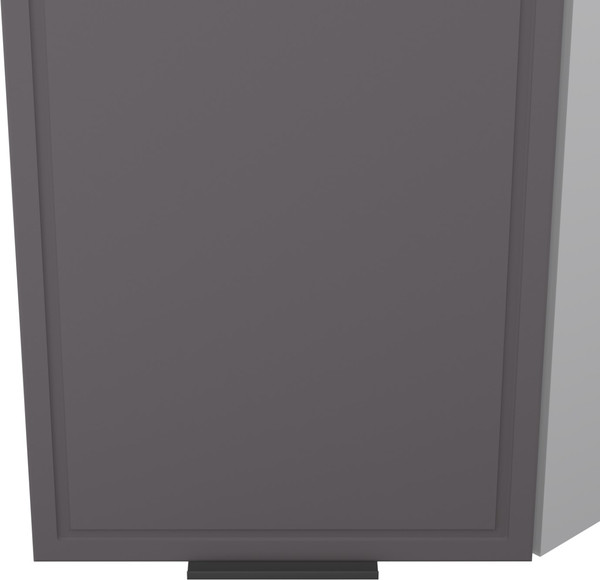 Изображение товара Шкаф навесной для кухни Arvento Корнелия Флок-плюс ВШ40 (графит софт)