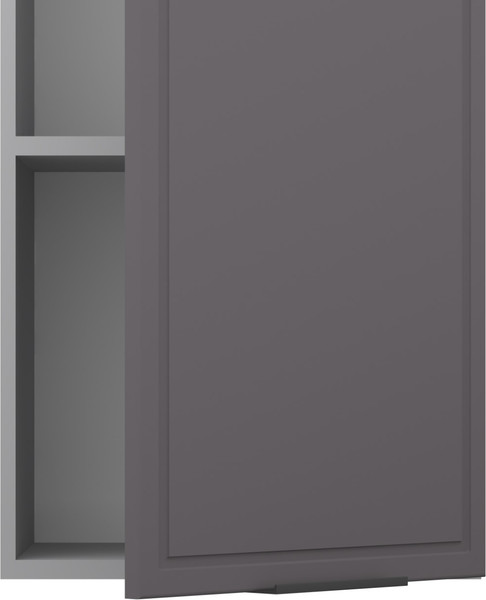 Изображение товара Шкаф навесной для кухни Arvento Корнелия Флок-плюс ВШ40 (графит софт)