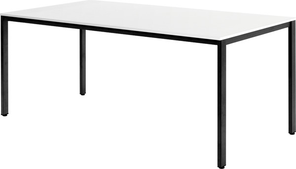 Изображение товара Обеденный стол Millwood Сеул 180x80x75 (белый/металл черный)