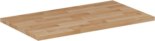 Изображение товара Столешница для тумбы в ванную Lauter Из цельного дуба Mia 100