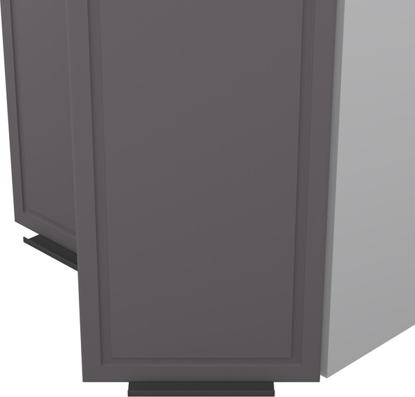 Изображение товара Шкаф навесной для кухни Arvento Корнелия Флок-плюс ВШ50с без сушки (графит софт)