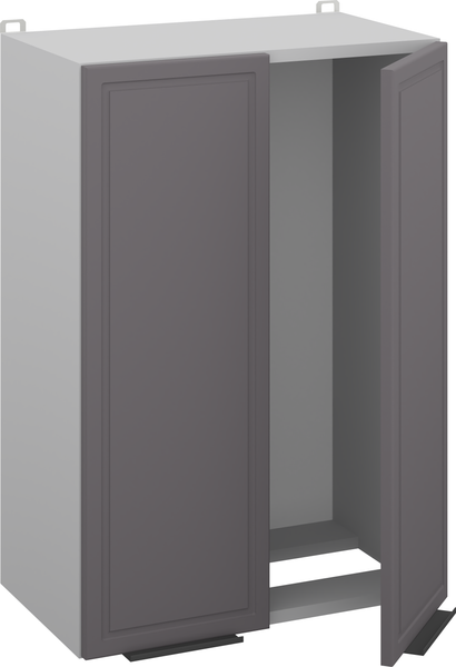 Изображение товара Шкаф навесной для кухни Arvento Корнелия Флок-плюс ВШ50с без сушки (графит софт)