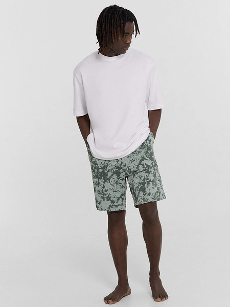 Изображение товара Шорты домашние Mark Formelle 531027-1 (р.78-170/176, миллитари варка на зеленом)