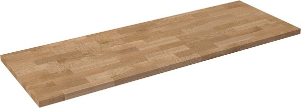 Изображение товара Столешница для тумбы в ванную Lauter Из цельного дуба Mia 140
