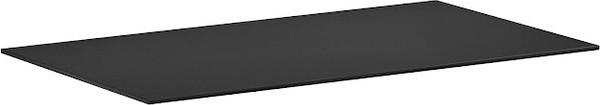 Изображение товара Столешница для тумбы в ванную Lauter Mia 130 (текстура камня, черный)