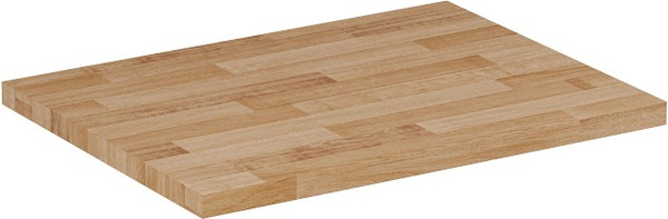 Изображение товара Столешница для тумбы в ванную Lauter Из цельного дуба Melisa 60