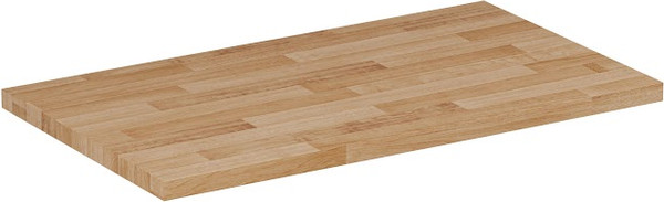Изображение товара Столешница для тумбы в ванную Lauter Из цельного дуба Melisa 80