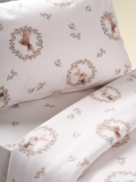 Изображение товара Комплект постельного белья Ночь нежна Мистер Рэббит 1.5сп 50x70 / 500388-1+500389-1