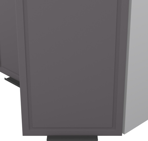 Изображение товара Шкаф навесной для кухни Arvento Корнелия Флок-плюс ВШ60 (графит софт)