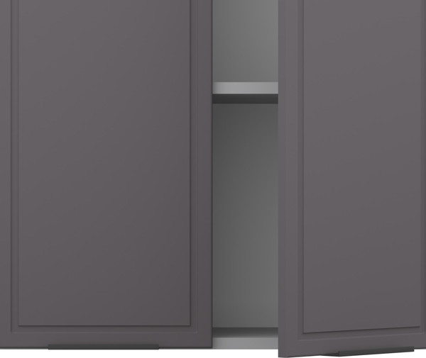 Изображение товара Шкаф навесной для кухни Arvento Корнелия Флок-плюс ВШ60 (графит софт)