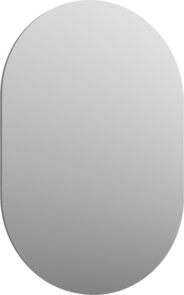 Изображение товара Зеркало Lauter Melisa овальное HA50 (серо-зеленый п/мат)