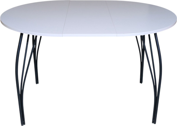 Изображение товара Обеденный стол Arvento Флок раздвижной (белый)