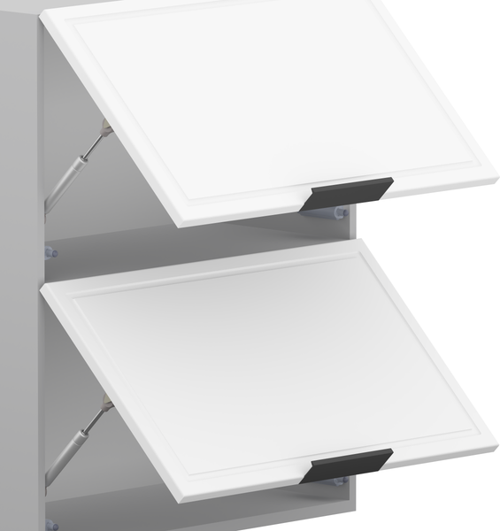 Изображение товара Шкаф навесной для кухни Arvento Корнелия Флок-плюс ВШ60-2г (белый софт)